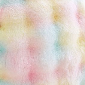 Marshmallow Faux Fur Tie-Dye Bean Bag Chair Collection