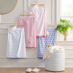 Roller Rabbit Hearts Bath Wrap