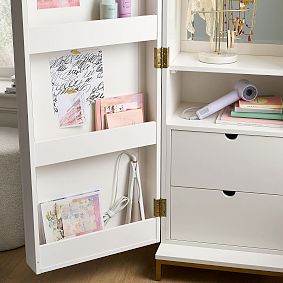 Blaire Stand-Up Beauty &amp; Jewellery Storage Vanity (21.5")