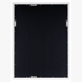 Gigi White Wall Mirror (28"x38")