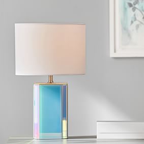 Iridescent Table Lamp