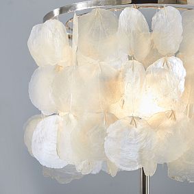 Large Capiz Floor Lamp