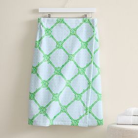 Lilly Pulitzer Bamboo Butterfly Bath Wrap