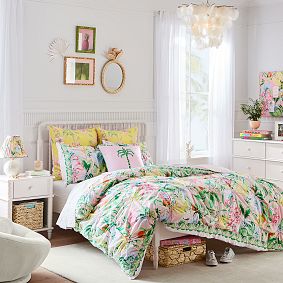 Lilly Pulitzer Go Bananas Reversible Pillow Cover