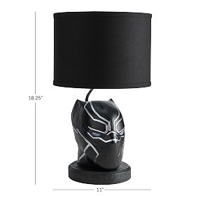 Marvel's <em>Black Panther</em> Glow-in-the-Dark Table Lamp with USB