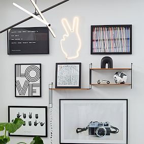 Peace Hand Wall Light