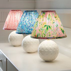 Lilly Pulitzer Printed Shade Table Lamp (15")