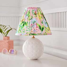 Lilly Pulitzer Printed Shade Table Lamp (15")