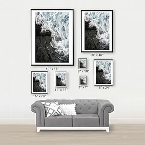 Minted® Pacific Swell Framed Art by Kamala Nahas