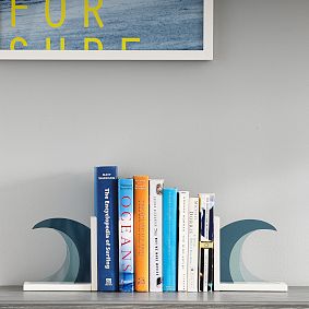 Wave Bookends