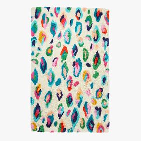 EttaVee Brush Leopard Wool Rug
