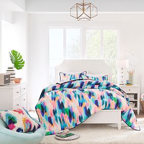 EttaVee Shaggy Leopard Pillow Cover