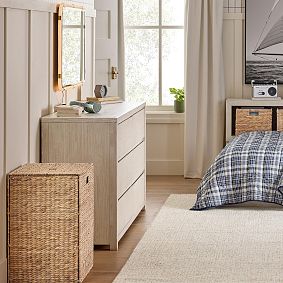 Hudson Woven Lidded Storage Hamper