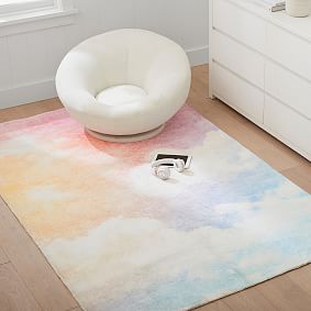 Rainbow Sky Washable Rug