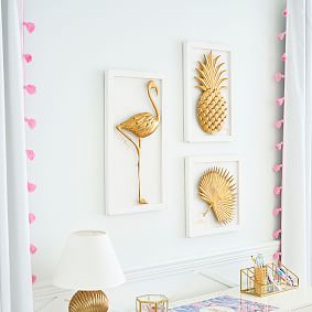 Lilly Pulitzer Tropics Wall Art, Set of 3