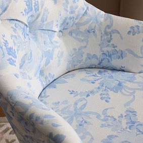 LoveShackFancy Tufted Desk Chair