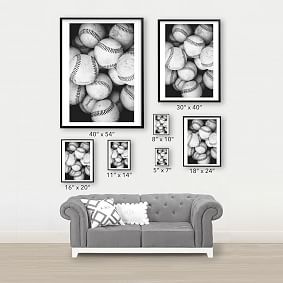 Minted® Play Ball Framed Art by Kamala Nahas