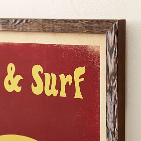 Vintage Framed Surf Posters - Thumbnail 2