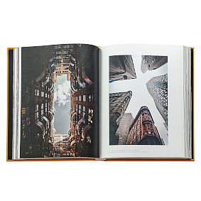 Leather New York Coffee Table Book