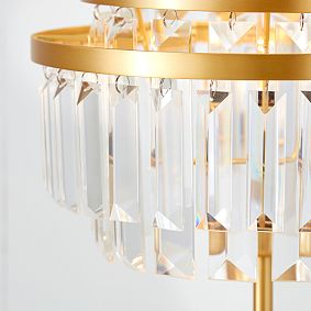 Monique Lhuillier Crystal Table Lamp