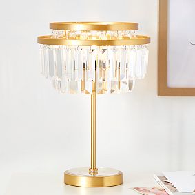 Monique Lhuillier Crystal Table Lamp