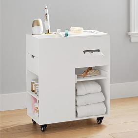 Wood &amp; Acrylic Beauty Cart