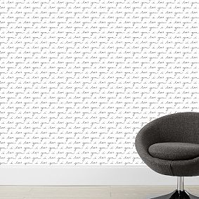 Love Letter Wallshoppe Peel &amp; Stick Wallpaper
