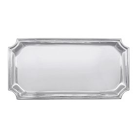 Personalized Scallop Rectangular Tray (15"x7.5")