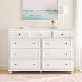White Wood Dressers | Pottery Barn Teen