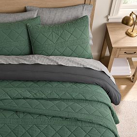 Cullen Garment-Dyed Coverlet