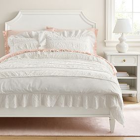 Breezy Gauze Ruffle Duvet Cover
