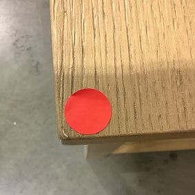 Open Box: Beadboard Nightstand (21") - Seadrift