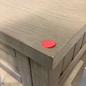 Open Box: Beadboard Nightstand (21") - Seadrift