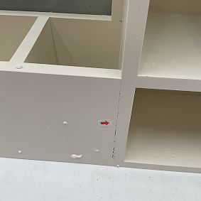 Open Box: Glam Light-Up Desktop Vanity With Storage (20" x 29") - White