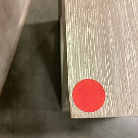 Open Box: Hampton Nightstand (19") - Brushed Fog