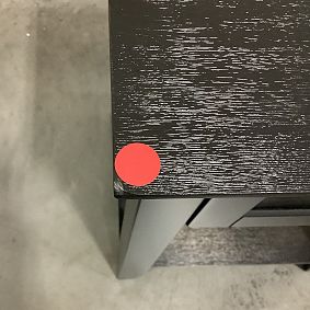 Open Box: Hampton Nightstand (19") - Weathered Black