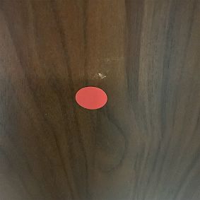 Open Box: Hampton Tall Chest of Drawers (28"W x 19"D) - Dark Walnut