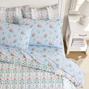 Hill House Home Blue Floral Sheet Set