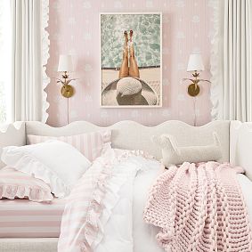 Poolside Sunhat Wall Art