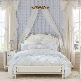 LoveShackFancy Oversized Bow Light-Filtering Curtain