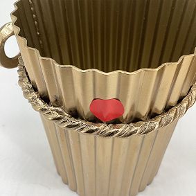 Open Box: LoveShackFancy Bath Accessories, Set of 3 - Gold