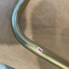 Open Box: Polar Bear Faux Fur Ivory Hang-A-Round Chair