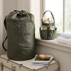 Classic Shower Caddy &amp; Laundry Bag Set