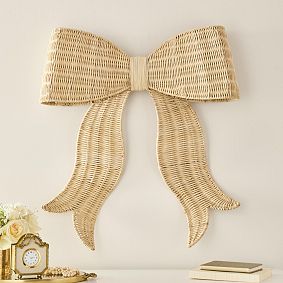 LoveShackFancy Rattan Bow (26"x28")