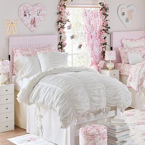 LoveShackFancy Sweet Bows Duvet Cover