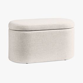 Oval Storage Bench (32")