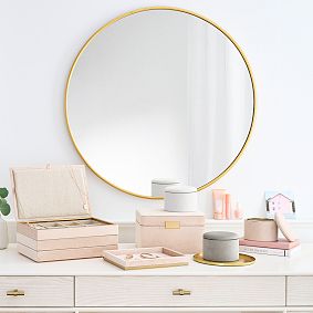 Velvet Blush Jewelry Box