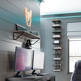 5 Tier Wall Shelf Tower (12"x32")