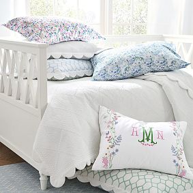 AERIN Scallop Coverlet