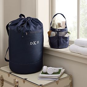Classic Shower Caddy &amp; Laundry Bag Set